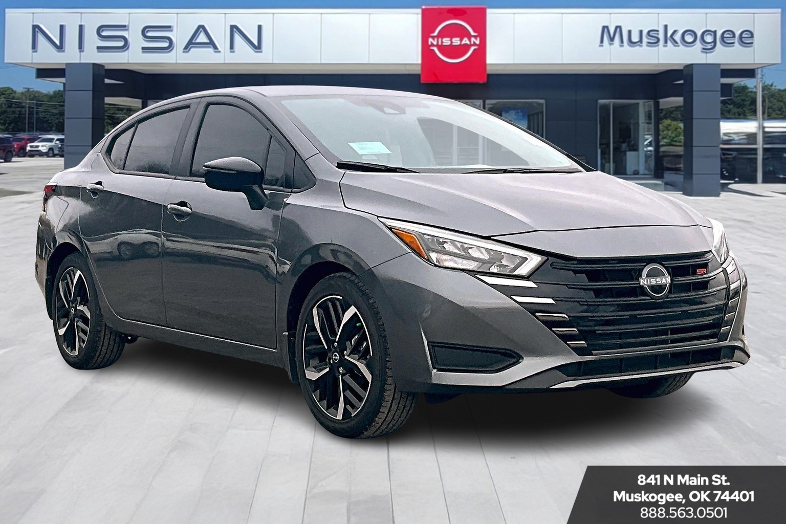 New 2025 Nissan Versa 1.6 SR in Muskogee, OK - Nissan Of